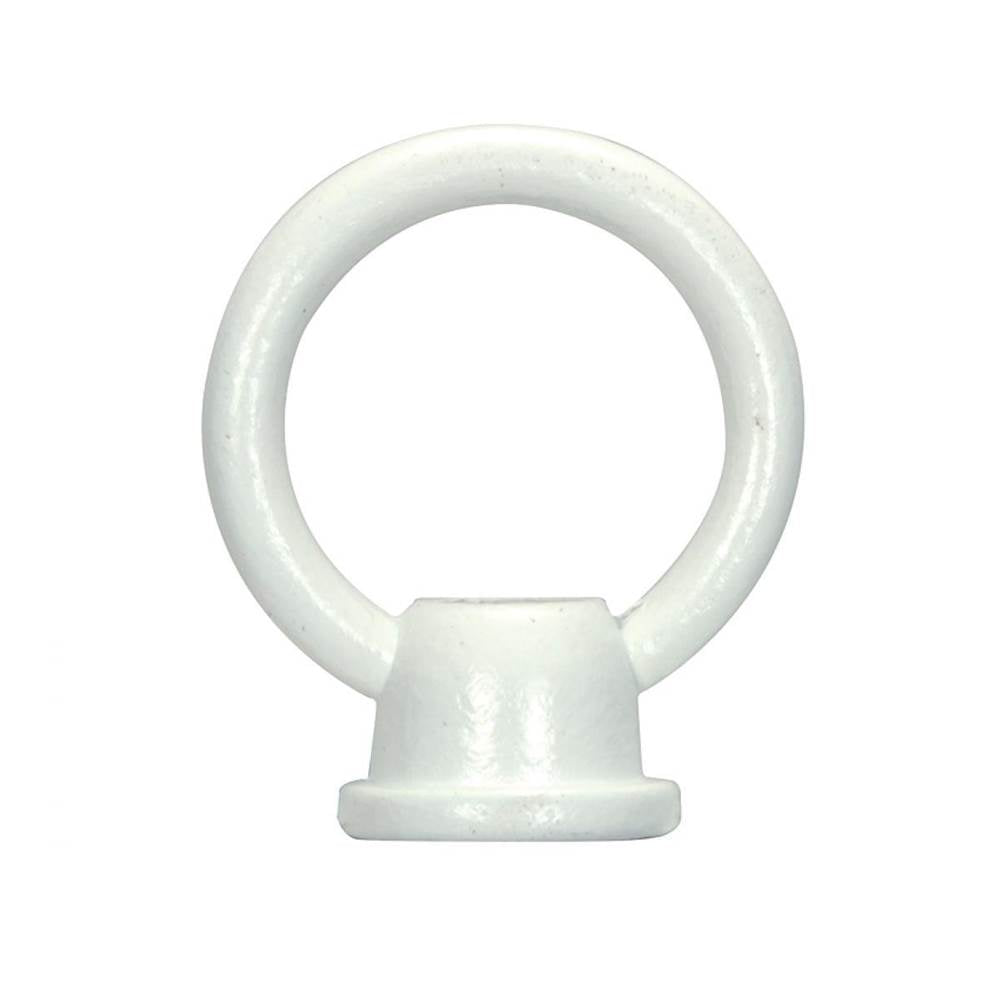 Satco 1-1/2'' White Die Cast Loop 1/8
