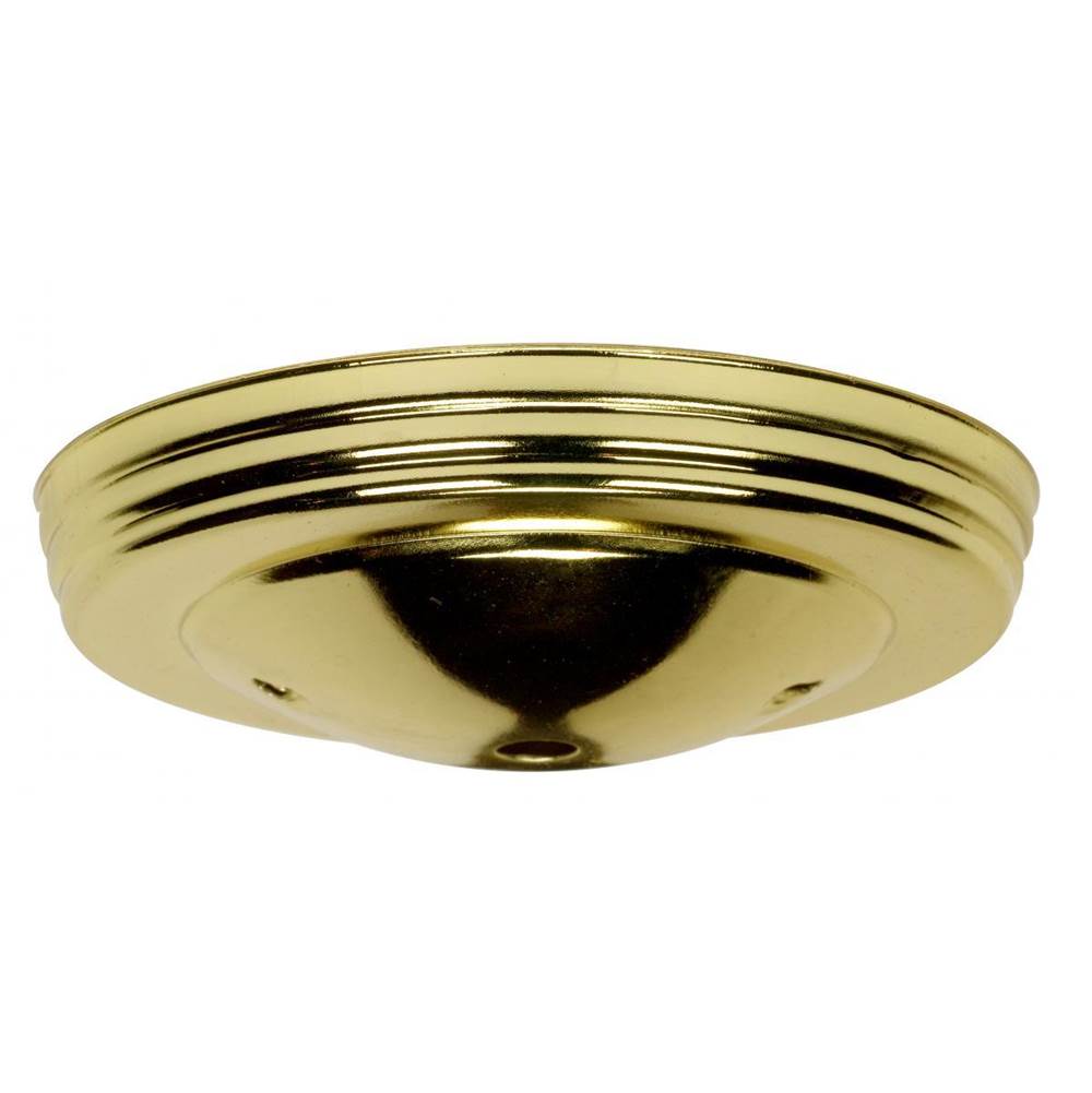 Satco Brass Finish Mod Canopy 1/8 Ch 2 Bar