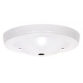 Satco White Mod Canopy 1/8 Ch 2 Bar