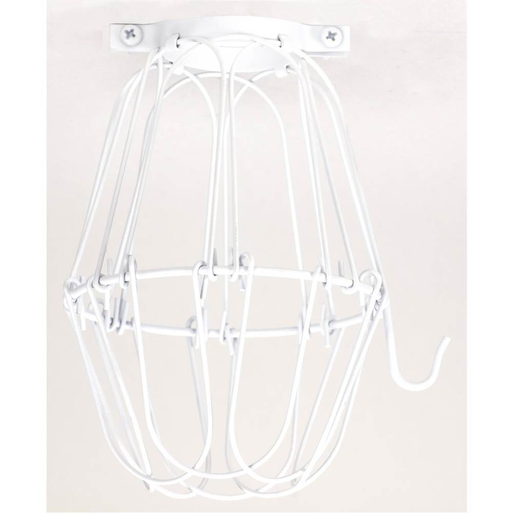 Satco Bulb Cage White