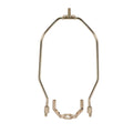 Satco 8'' Nickel Light Duty Harp