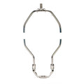 Satco 10-1/2'' Nickel Light Duty Harp