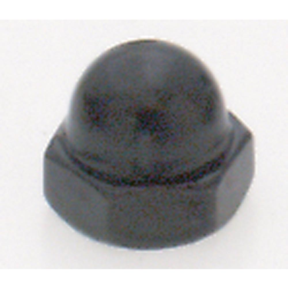Satco 8/32 Cap Nut Black Finish