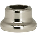 Satco 1/2'' H Steel Neck 7/8'' Bot Polished Nickel