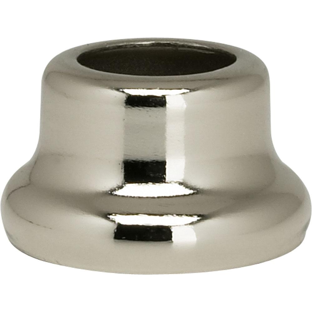 Satco 1/2'' H Steel Neck 7/8'' Bot Polished Nickel