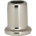 Satco 1'' Ht Steel Neck 7/8'' Bot Polished Nickel