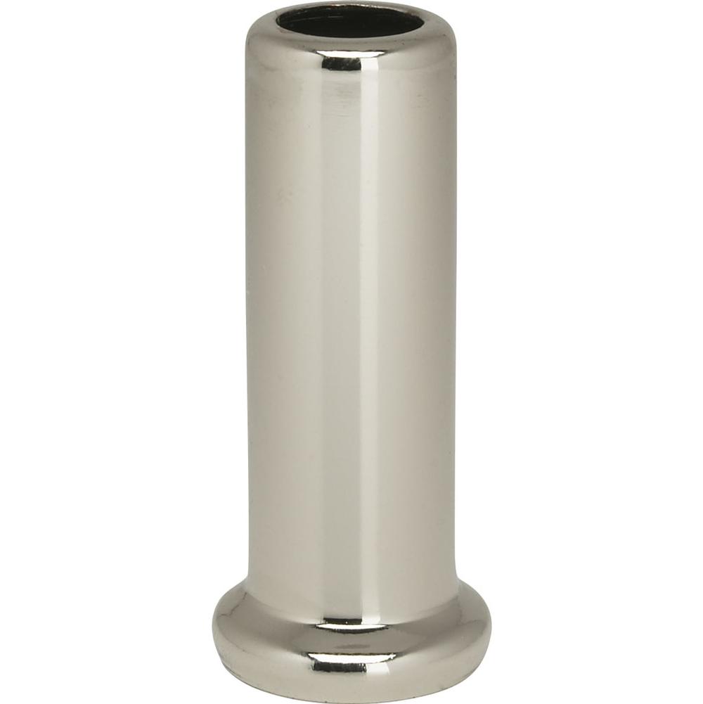 Satco 2'' Ht Steel Neck 7/8'' Bot Polished Nickel