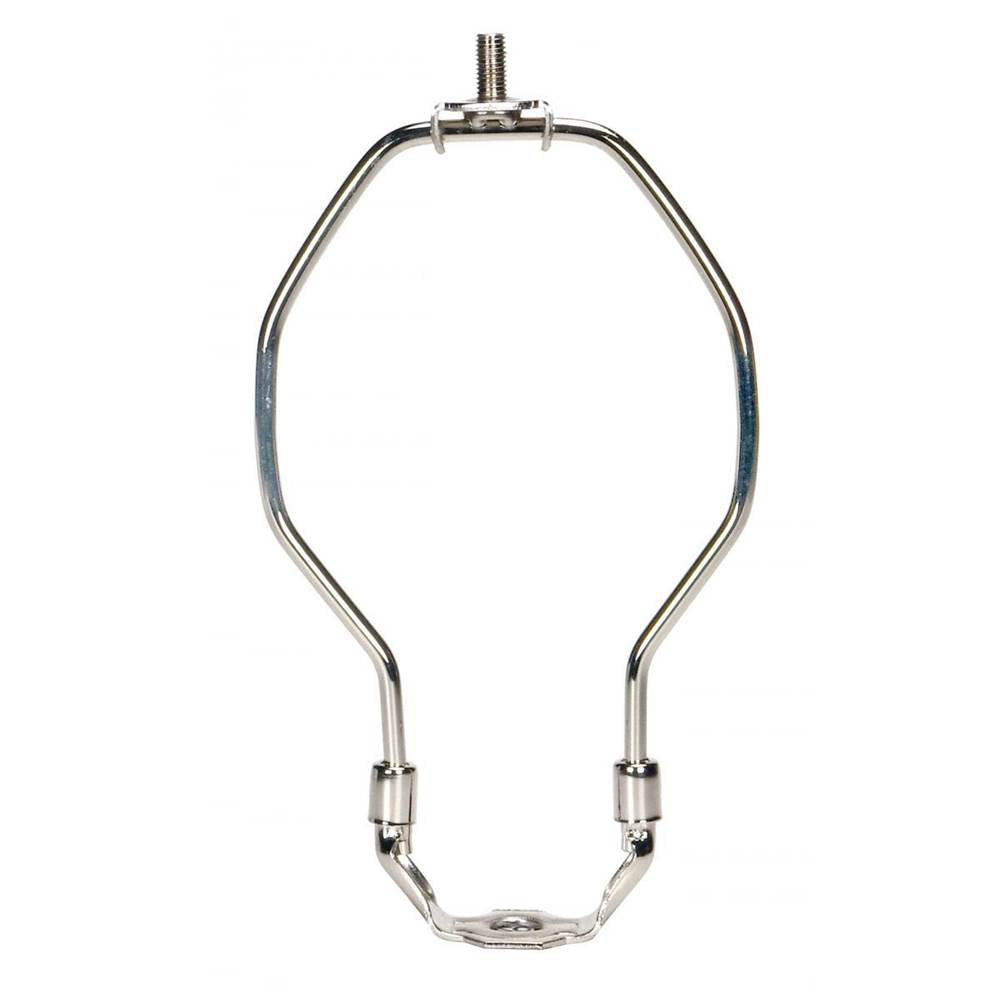 Satco 4'' Nickel Light Duty Harp