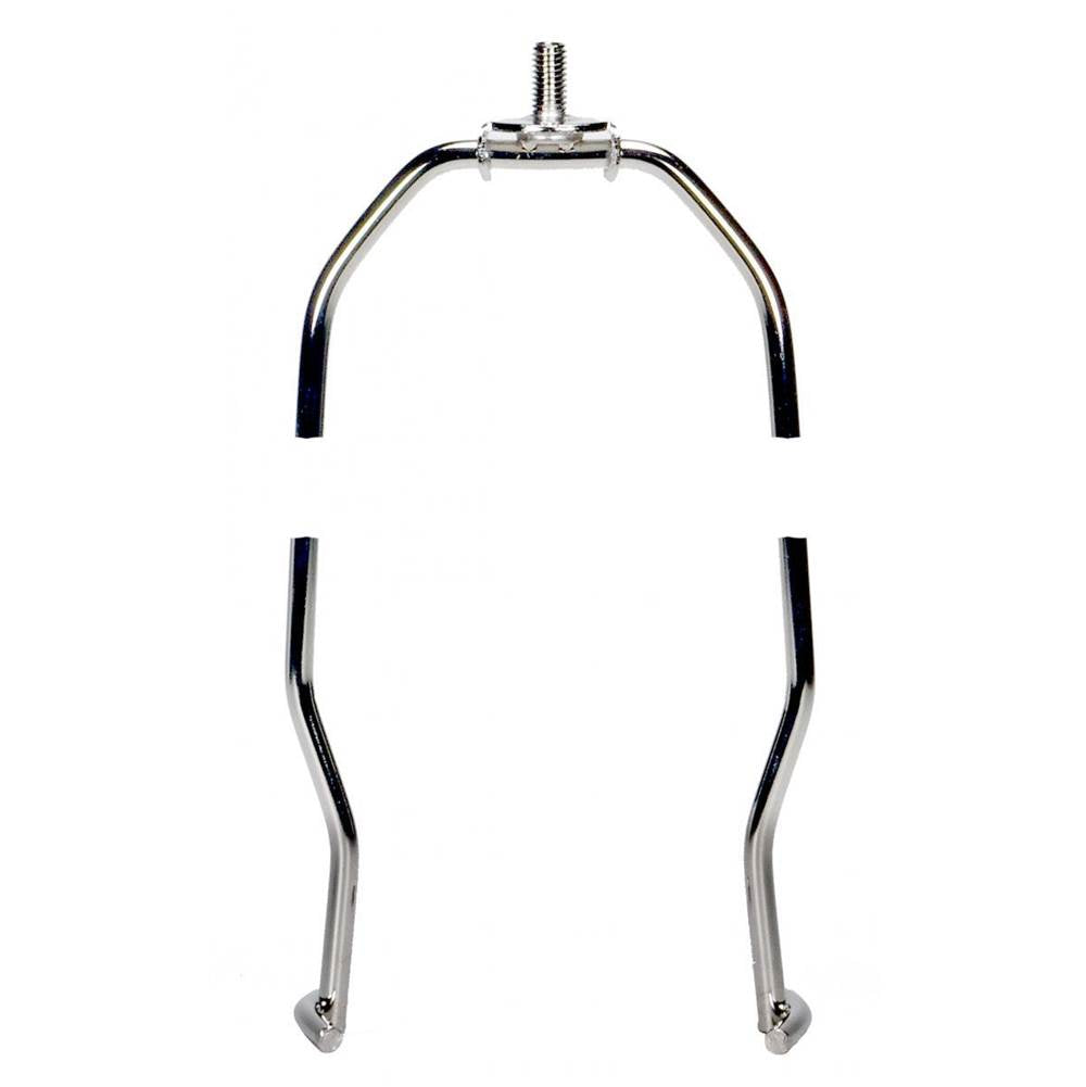 Satco 8'' Nickel Hd Cup Harp