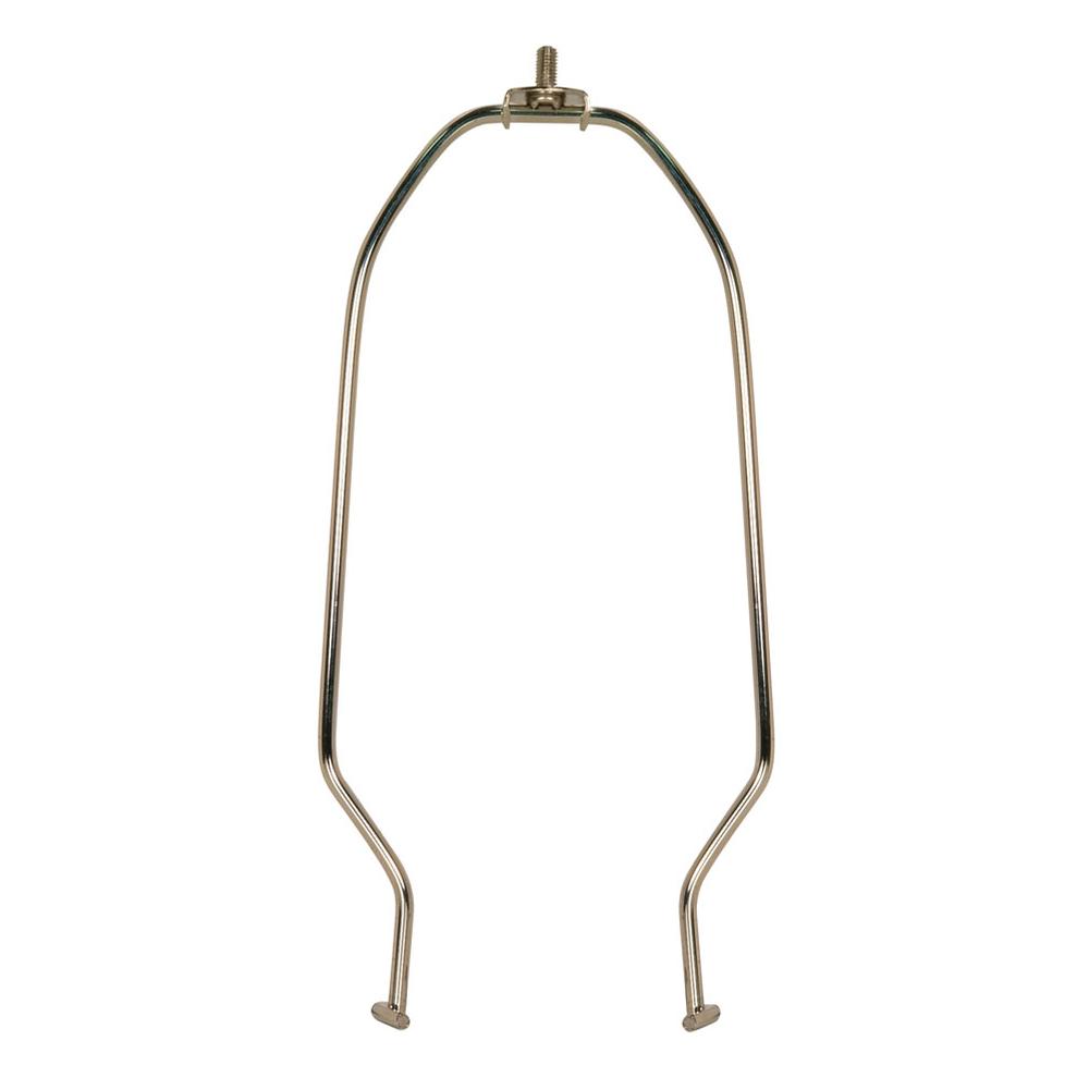 Satco 10'' Nickel Hd Cup Harp