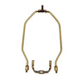 Satco 11'' Antique Brass Heavy-duty Harp