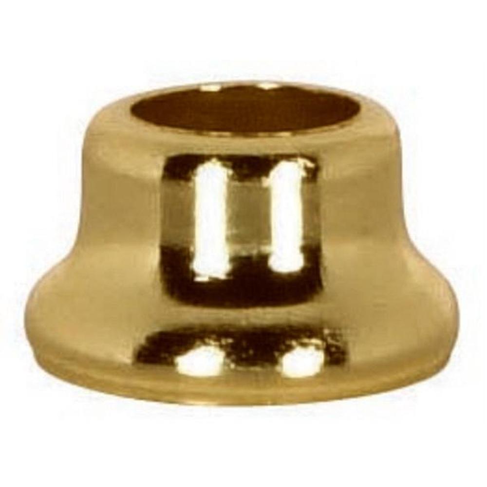 Satco 1/2'' H Steel Neck Antique Brass 7/8'' Bot