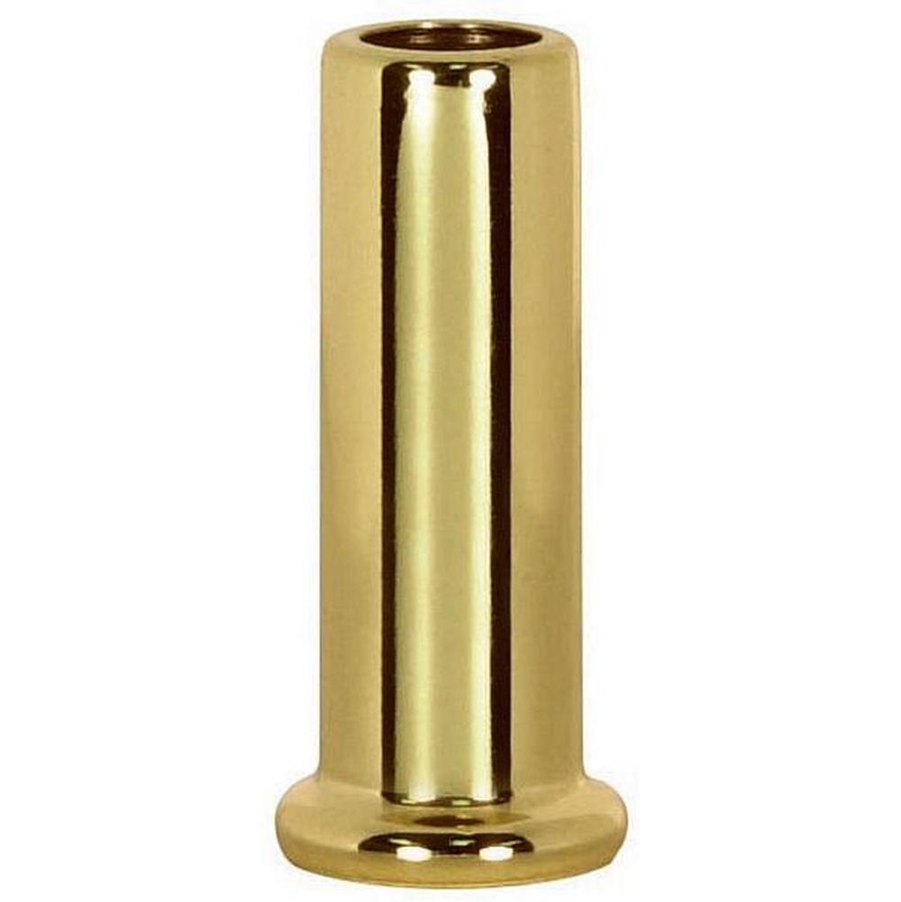Satco 2'' H St Neck Antique Brass 7/8'' Bot