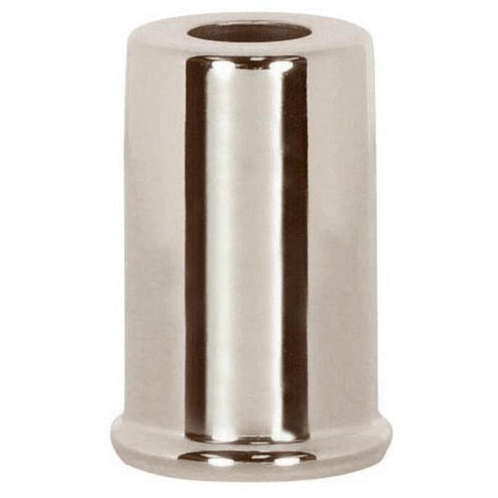 Satco 1-1/2'' Steel Spacer Polished Nickel 7/8'' Dia 7/16''ch