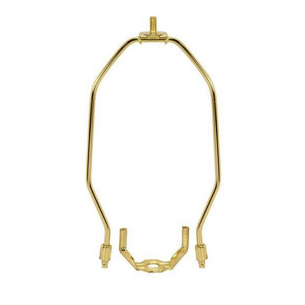 Satco Brass Finish 5 1/2'' Light Duty Harp