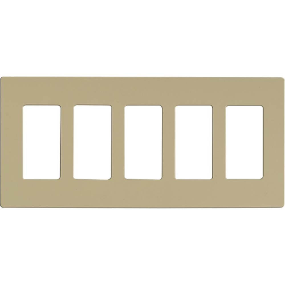 Satco Claro 5 Gang Wallplate Iv