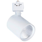Satco  8w Round D2w 6cct White 36'