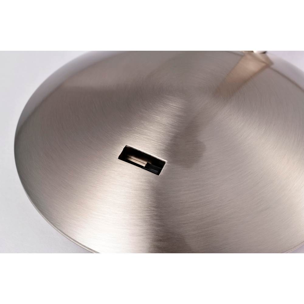 Satco JH5072 Brushed Nickel Orb 12w 3cct 24 Deg Br Nick Image 2