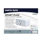 Satco S11572 White Starfish - On/off Smart Plug - 15a Image 5
