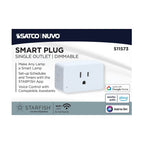 Satco S11573 White Starfish - Dimmable Smart Plug - 15a Image 5