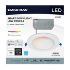 Satco S11637 White 11wled/dw/6/rgbtw/rnd/wh Image 6