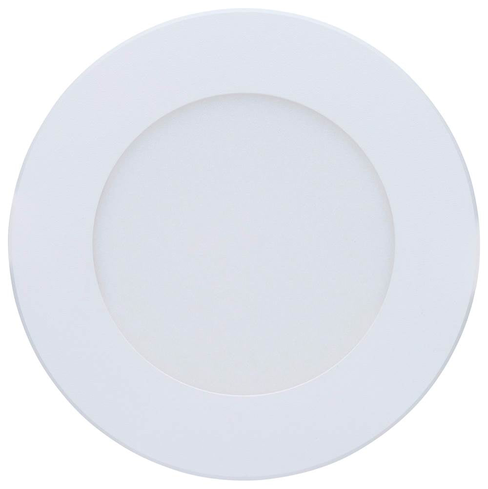 Satco S11680 White 8 Watt Led Direct Wire Performer Series Downlight - Remote Driver - 4 Inch - 27k/3k/35k/4k/5k Cct Selectable - Round - Flat Face - White Finish Image 9