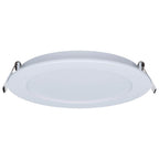 Satco S11681 White 11 Watt Led Direct Wire Performer Series Downlight - Remote Driver - 6 Inch - 27k/3k/35k/4k/5k Cct Selectable - Round - Flat Face - White Finish Image 8