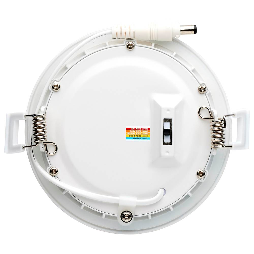 Satco S11826R1 White 10wled/dw/el/4/cct-sel/rnd/rd Image 7