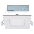 Satco S11829R1 White 10wled/dw/el/4/cct-sel/sq/rd Image 1