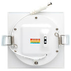 Satco S11829R1 White 10wled/dw/el/4/cct-sel/sq/rd Image 7