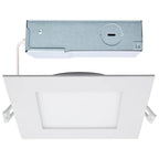 Satco S11830R1 White 12wled/dw/el/6/cct-sel/sq/rd Image 1