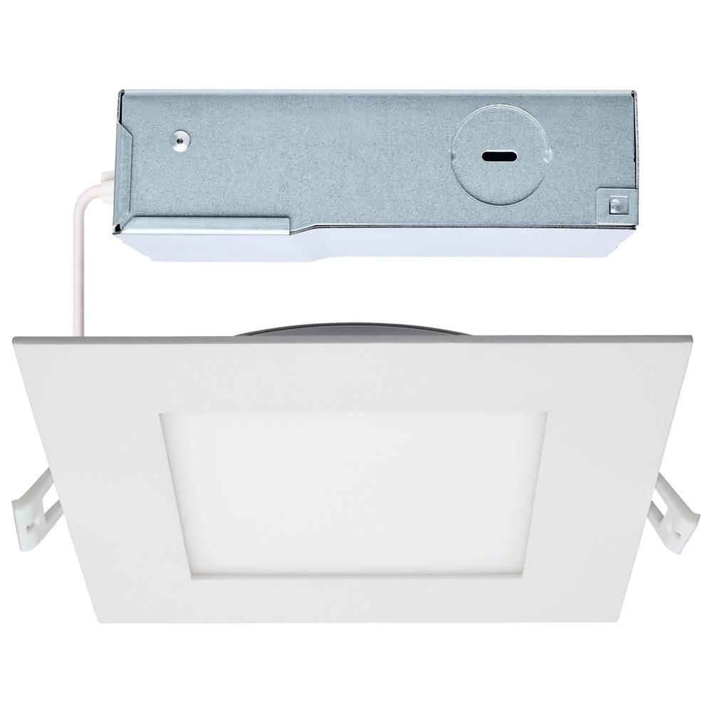 Satco S11830R1 White 12wled/dw/el/6/cct-sel/sq/rd Image 1