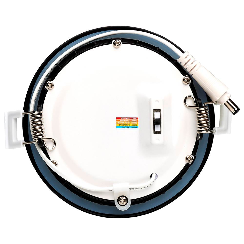Satco S11874R1 Black 10wled/dw/4/cct-sel/rnd/rd/bk Image 7