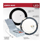 Satco S11875R1 Black 12wled/dw/6/cct-sel/rnd/rd/bk Image 2