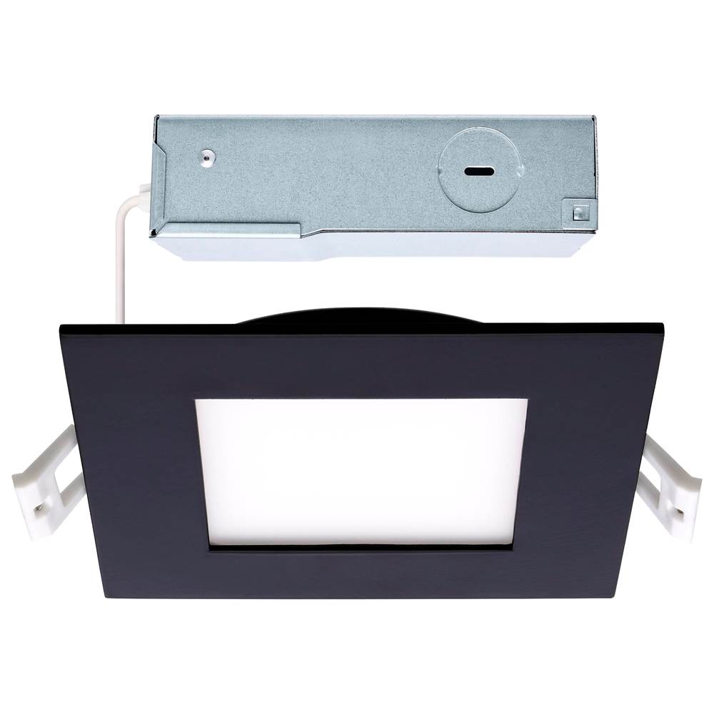 Satco S11876R1 Black 10wled/dw/4/cct-sel/sq/rd/bk Image 1
