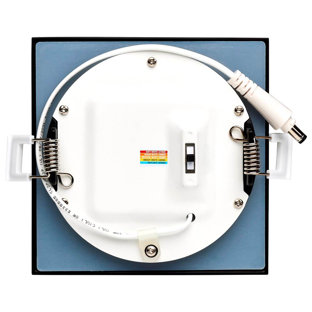 Satco S11876R1 Black 10wled/dw/4/cct-sel/sq/rd/bk Image 7