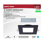 Satco S11876R1 Black 10wled/dw/4/cct-sel/sq/rd/bk Image 3