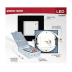Satco S11876R1 Black 10wled/dw/4/cct-sel/sq/rd/bk Image 2