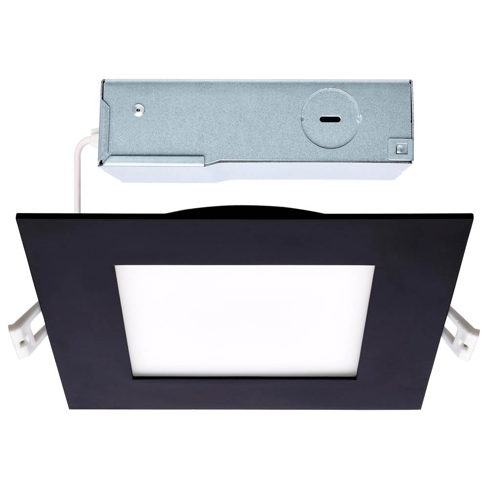 Satco S11877R1 Black 12wled/dw/6/cct-sel/sq/rd/bk Image 1
