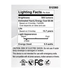 Satco S12360 Clear 5.5 Watt Mr16 Led Spotlight - 2700k Cct - Gu5.3 Base - 12 Volt Image 6