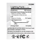 Satco S12365 Clear 5.5 Watt Mr16 Led Floodlight - 2700k Cct - Gu5.3 Base - 12 Volt Image 6