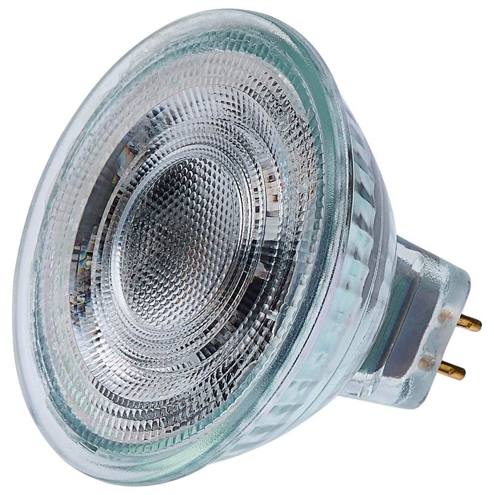 Satco S12366 Clear 5.5 Watt Mr16 Led Floodlight - 3000k Cct - Gu5.3 Base - 12 Volt Image 1