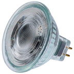 Satco S12367 Clear 5.5 Watt Mr16 Led Floodlight - 3500k Cct - Gu5.3 Base - 12 Volt Image 1