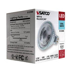 Satco S12368 Clear 5.5 Watt Mr16 Led Floodlight - 4000k Cct - Gu5.3 Base - 12 Volt Image 4
