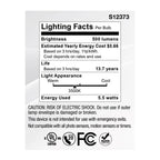 Satco S12373 Clear 5.5 Watt Mr16 Led Floodlight - 3500k Cct - Gu10 Base - 120 Volt Image 6