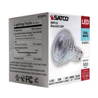 Satco S12374 Clear 5.5 Watt Mr16 Led Floodlight - 4000k Cct - Gu10 Base - 120 Volt Image 4