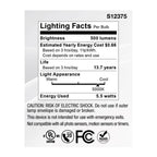 Satco S12375 Clear 5.5 Watt Mr16 Led Floodlight - 5000k Cct - Gu10 Base - 120 Volt Image 6