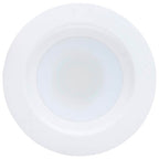 Satco S12600 White 6 Watt Led Downlight Retrofit - 4 Inch - Cct Selectable - Round - White Finish Image 9