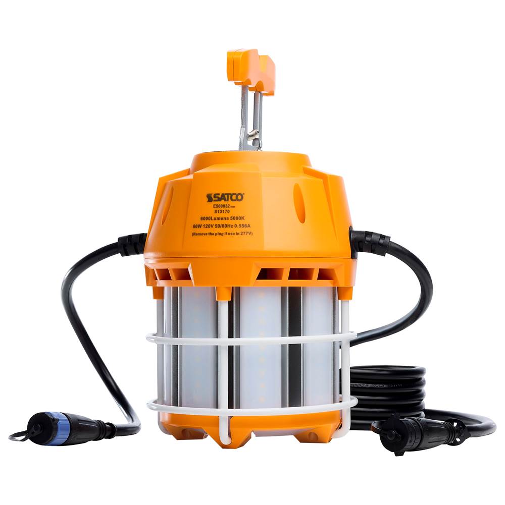 Satco S13170 Orange 60w/led/hid/temp/850/120-277v Image 1