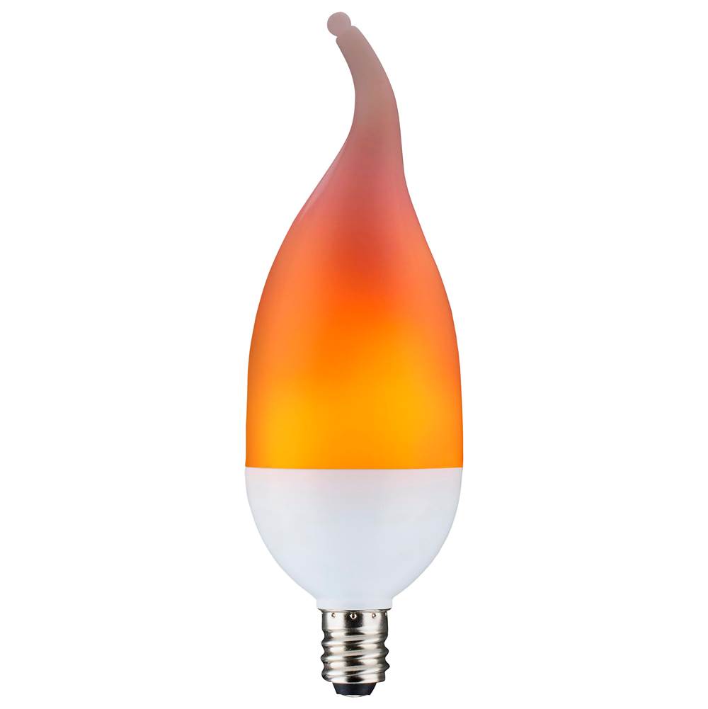 Satco  2/led/b11/flame/814/120v/e12